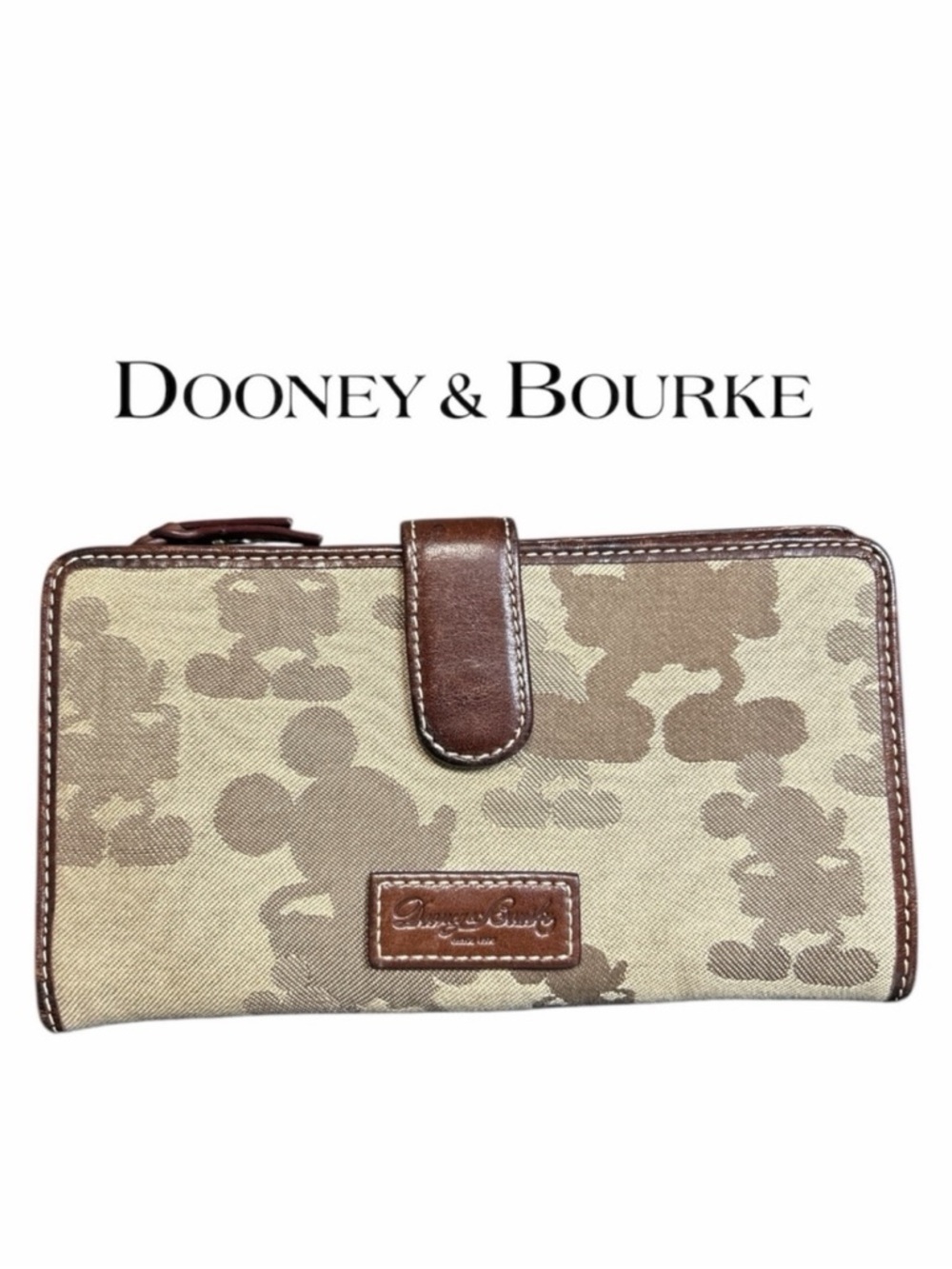 Dooney & Bourke Walt Disney World Mickey Mouse‎ Tonal Wallet